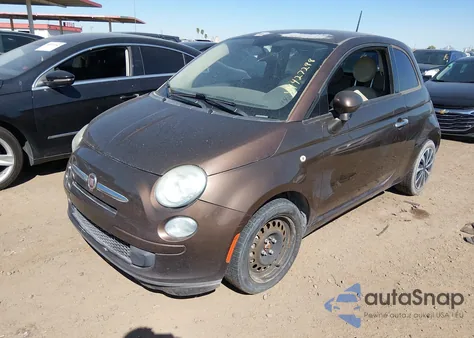 2015 Fiat 500 Pop z USA, uszkodzony, nr VIN 3C3CFFAR9FT613391